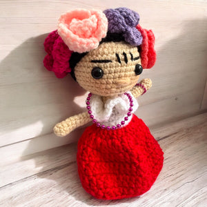 Frida Crochet Doll