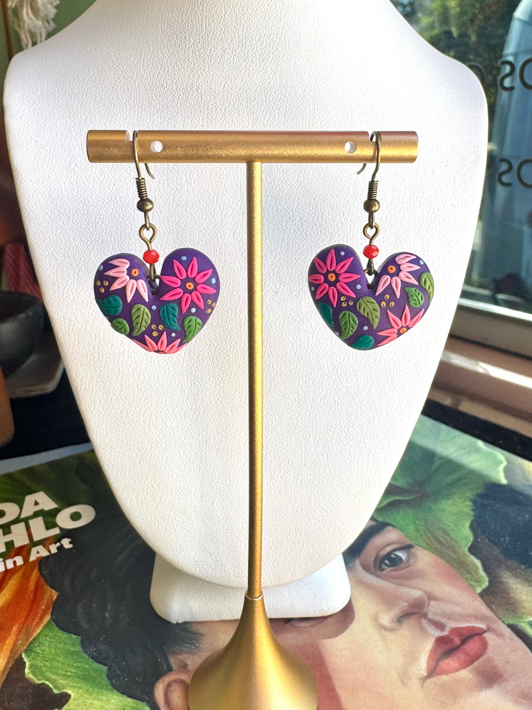 Blooming Corazón earrings