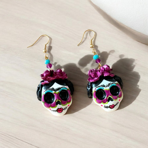 Calaverita earrings