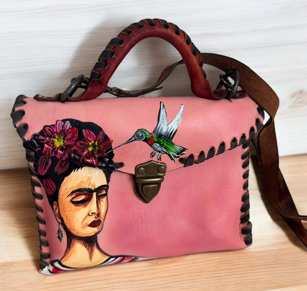 Mini Frida Leather bag