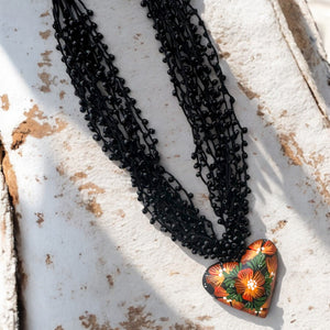 Corazón de Copal Necklace