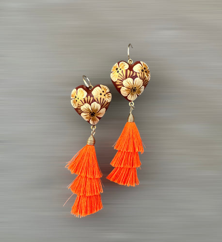 Alma Copal earrings