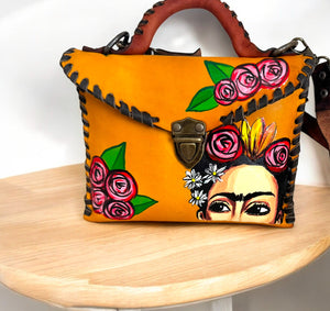 Mini Frida Leather bag