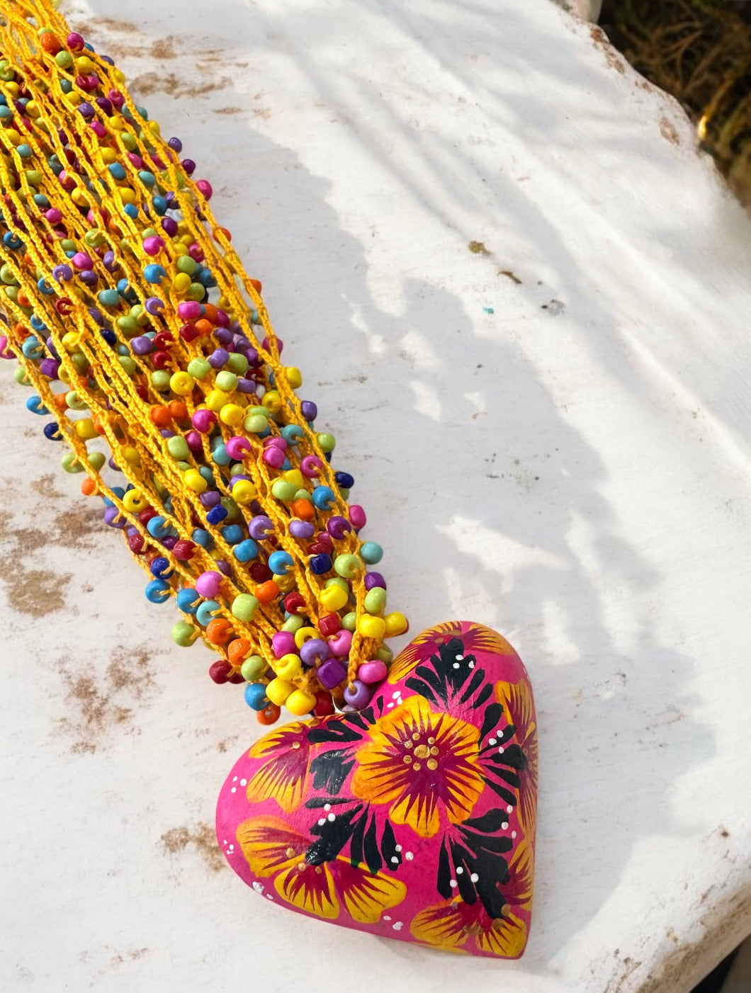Corazón de Copal Necklace