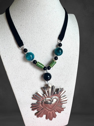 Milagro Sacred Heart Necklace