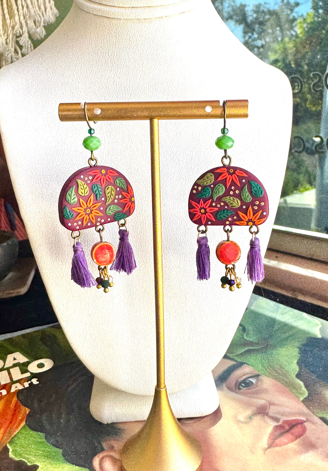 Blooming earrings