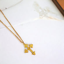 Medieval Cross Necklace