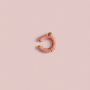 Mara ear cuff (pale pink)