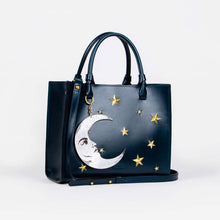 La Luna y Estrella Tote (navy blue)