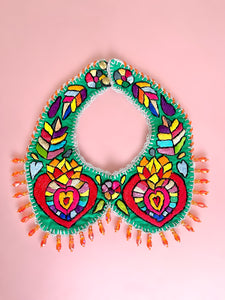 Coral Folk Necklace