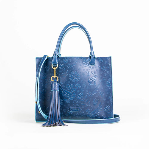 Liebre Mini Tote Azul