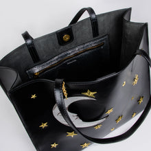 La Luna y Estrella XL Tote (black)