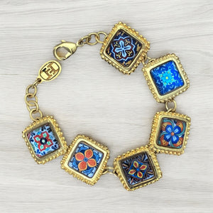 Azulejos Gold Bracelet
