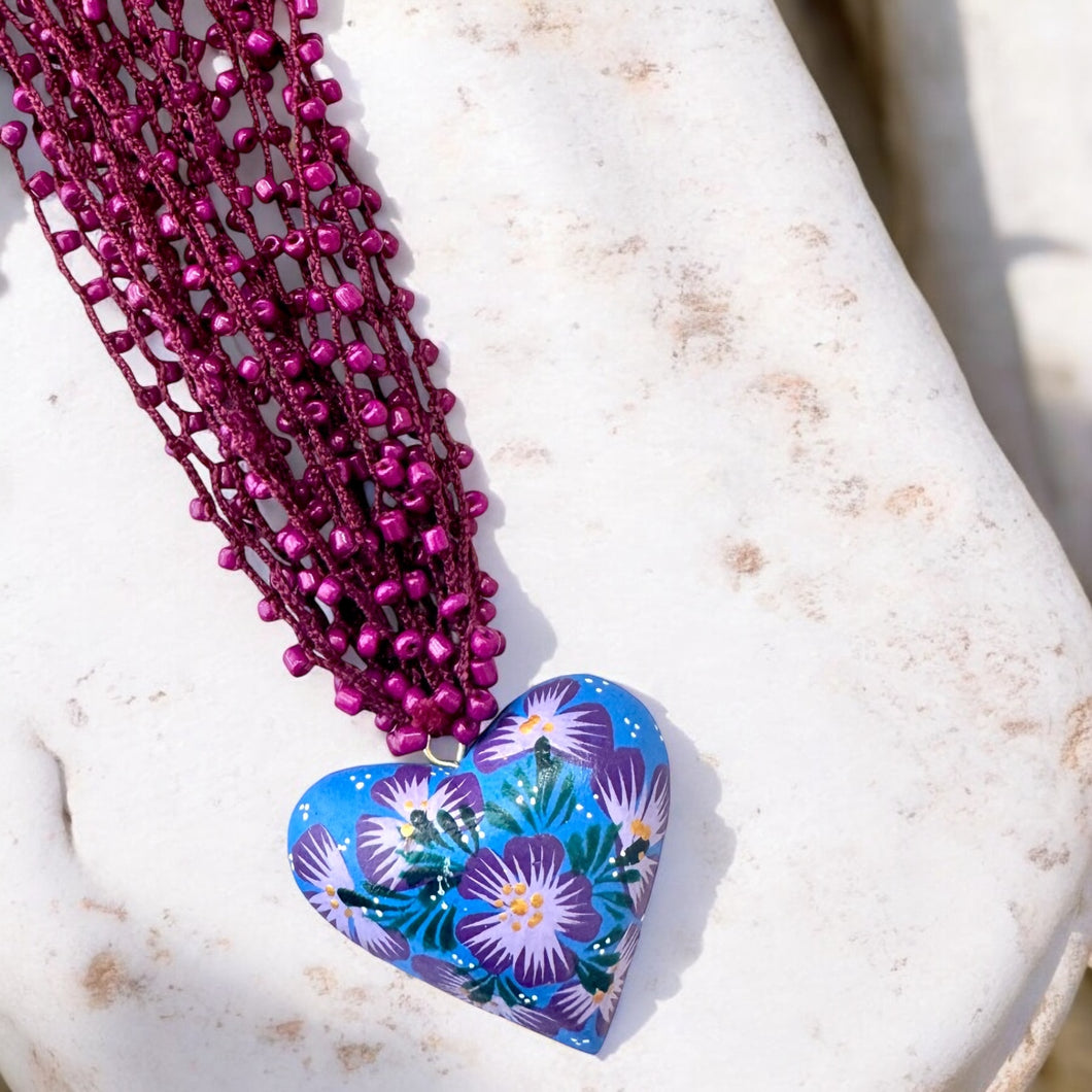 Corazón de Copal Necklace