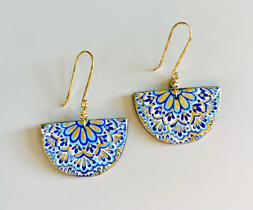 Encanto Azul Talavera earrings