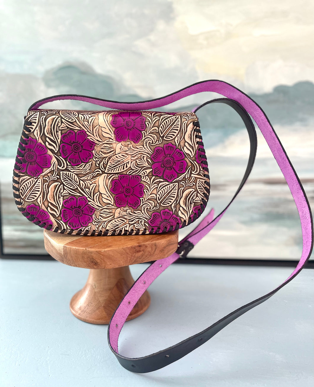 Verbena Leather bag