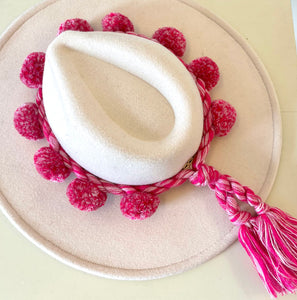 Pompom Hatband