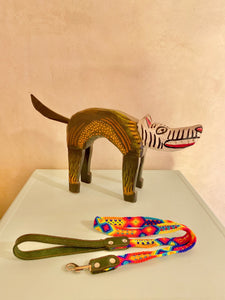Artisan handwoven leash