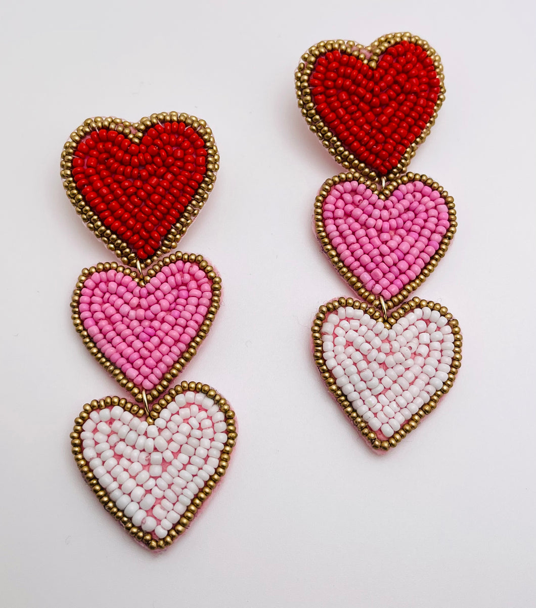 Dulce corazón earrings